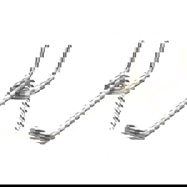 Pegboard Hooks; Hook Type: Single Angled End Hook ; Material: 304 Stainless Steel